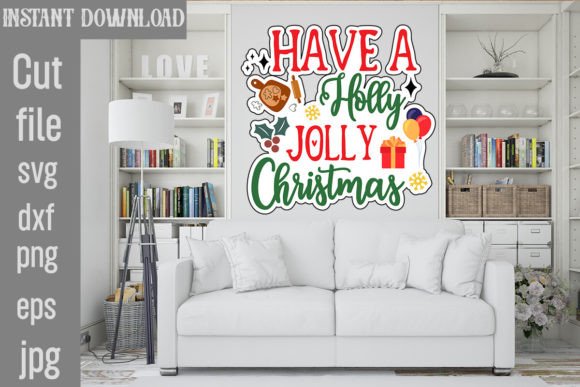 Download Have a Holly Jolly Christmas SVG Cut Fil - Premium Resources